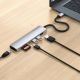 7. Satechi USB-C 7-in-1 Slim Multi Port Ethernet Adapter Silver
