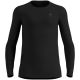 Men’s Odlo BL TOP Crew Neck l/s ACTIVE WARM ECO T-Shirt Size M Black