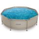 2. VIRTUFIT ROUND POOL 244 CM WITH FILTER PUMP BEIGE