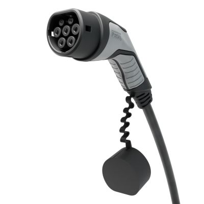 3. Wallbox Pulsar Plus, white, wall, black, AC, type 2, IK08 - 5m