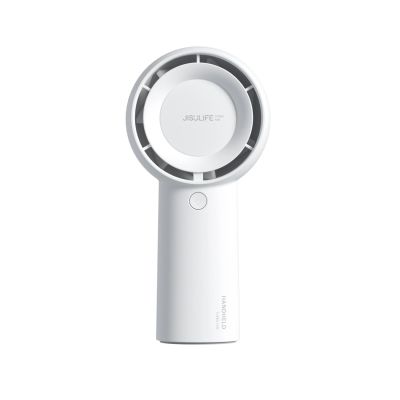 3. Jisulife Handheld Fan Life5 Plus 4000mAh Portable Mini Blower USB Fan - White