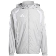 Kurtka dla dzieci adidas Tiro 26 League Windbreaker szara KT2426