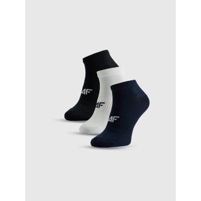 Men's ankle socks (3-pack) 4F 4FRSS26USOCM0834-91S