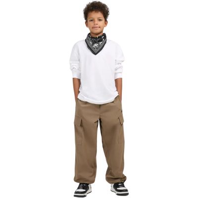 5. Boy's longsleeve t-shirt 4F M459 white 4FJWMM00TLONM459 10S
