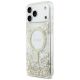 2. Guess Resin Bottom Glitter MagSafe Case for iPhone 17 Pro Max - Gold