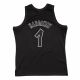 2. Mitchell & Ness White Logo Swingman NBA Orlando Magic Penny Hardaway T-Shirt - SMJYLF19014-OMABLCK94AHA