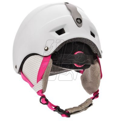 4. Meteor Kiona ski helmet white / pink 24850-24852