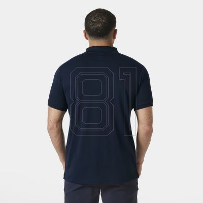 5. Helly Hansen HP 1/2 Zip Polo Shirt M 34503 597