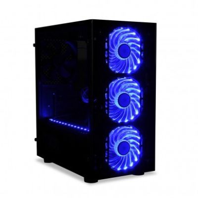 4. IBOX MINI TOWER PASSION V4 GAMING OPV4 case (Micro ATX; black)