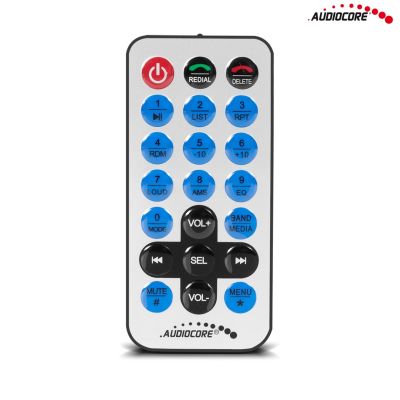 9. AUDIOCORE AC9900 car radio (USB, USB + AUX, USB + AUX + SD cards)
