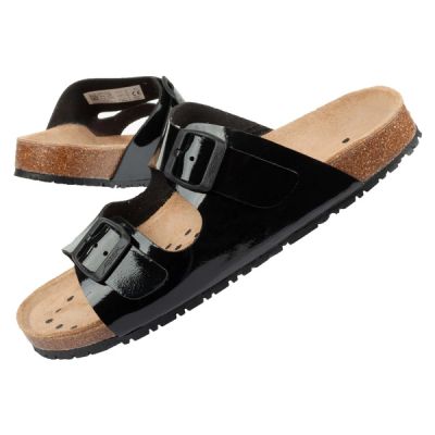 12. Abeba Sandals Black W 8088 Work Flip-Flops