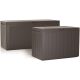 15. GARDEN BOX 190L BROWN WOODEBOX