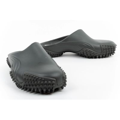 7. Puma Mostro Mule sporty grey slides – fashionable