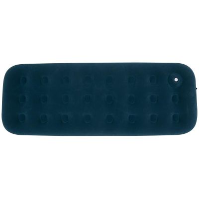 37. FLOCKED MATTRESS FOR 1-PERSON WITH BUILT-IN FOOT PUMP 191x73x22CM 24130