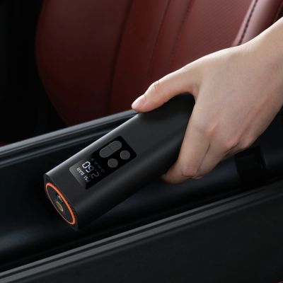 10. Baseus CRCQ000001 Mini Tire Compressor for Cigarette Lighter Socket - Black