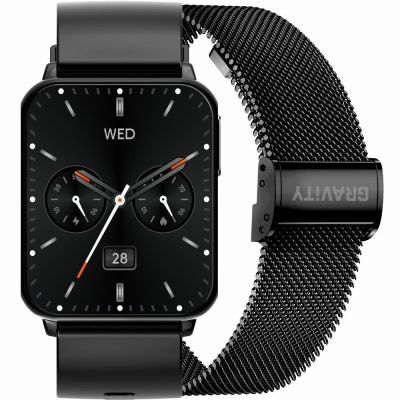 Smartwatch Gravity Black 2 Straps GT17-7