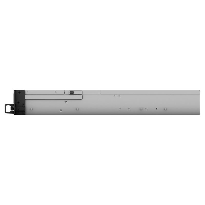 3. NAS Synology RS3618xs; 2U RACK; 12x (3.5" SATA HDD/2.5" SATA HDD); Intel Xeon D-1521; 8 GB DDR4 ECC UDIMM (max. 64 GB), 4x 1GbE RJ-45