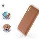 4. Dux Ducis Hivo case Samsung Galaxy S23+ flip cover wallet stand RFID blocking brown