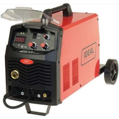3. Semi-automatic MIG / MAG welding machine, min. welding current: 30A, max. welding current: 200A, rated power: 6.2kW, power supply: 230V, welding method: FLUX / MIG-MAG / MMA