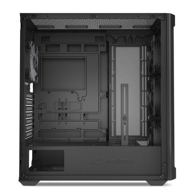 5. Sharkoon AK4W RGB ATX Case with 1 Glass Panel