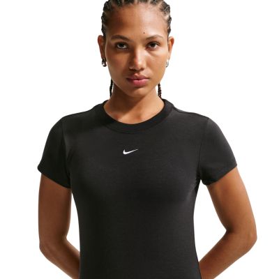 3. Nike Sportswear Chill Knit Women's T-Shirt Black FV5508 010