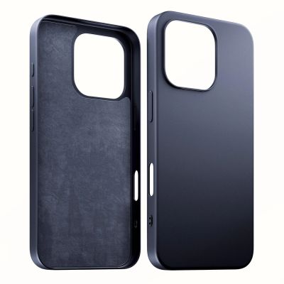 4. 3mk Matt Case Pro for Apple iPhone 16 Pro - Matte Black