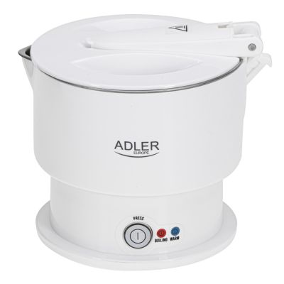 9. Silicone kettle ADLER AD 1377w white