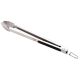 6. STAINLESS STEEL GRILL TONGUE 38 CM LENGTH