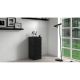 3. W5 5-DRAWER BLACK CHEST OF DRAWERS