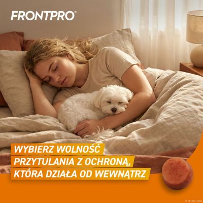 7. FRONTPRO Flea and tick tablets for dogs (2-4 kg) - 3x 11.3 mg