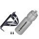 5. DUNLOP 750ML BIKE BOTTLE WITH CAGE SILVER