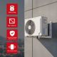 3. MACLEAN AIR CONDITIONER WALL BRACKET HOLDER / HANGER FOR MACLEAN AIR CONDITIONER / HEAT PUMP, ARM LENGTH 500X550MM, ST