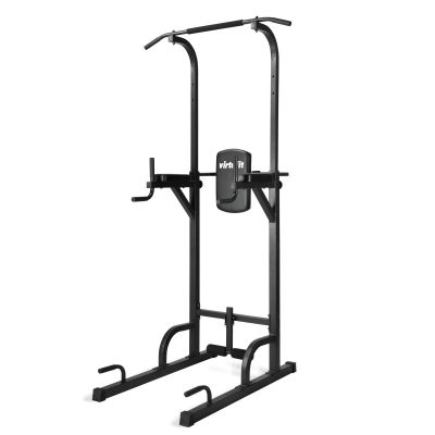 9. VIRTUFIT ADJUSTABLE STRENGTH TOWER - PULL-UP AND DIP STATION