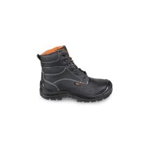Insulated leather work boots, size 42