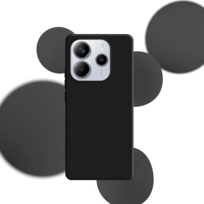 6. 3mk Silicone Case for Xiaomi Redmi Note 14 5G - black