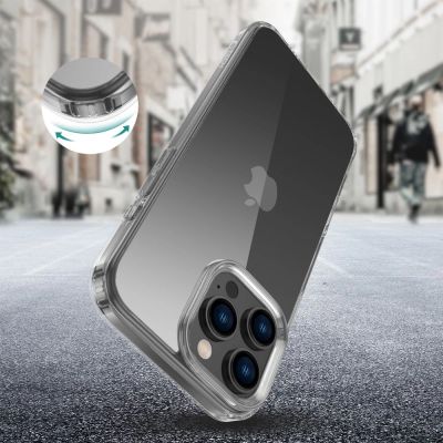 2. Tech-Protect FlexAir Hybrid iPhone 16 Pro Max Case - Clear