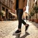8. Men's black Vanhorn 18300 sneakers