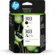 HP Original 303 Ink Cartridge 2-Pack: Black and Tri-Color