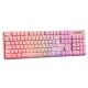 9. Deltaco Gaming GAM-021-RGB-P-DE USB Keyboard QWERTZ German Pink