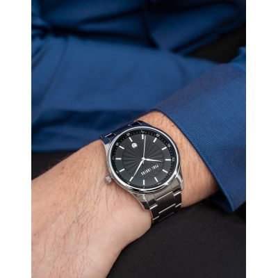 8. Paul Lorens Men’s Watch PL12156B2-1C1