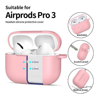 4. Tech-Protect Silicone Hook Case for AirPods Pro - Pink
