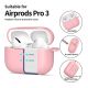 4. Tech-Protect Silicone Hook Case for AirPods Pro - Pink
