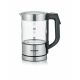 Severin WK 3458 electric kettle 0.5 l 1100 W Black, Transparent