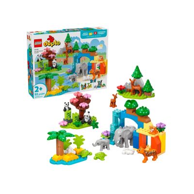 10. LEGO DUPLO TOWN 10446 Wild Animal Families 3in1