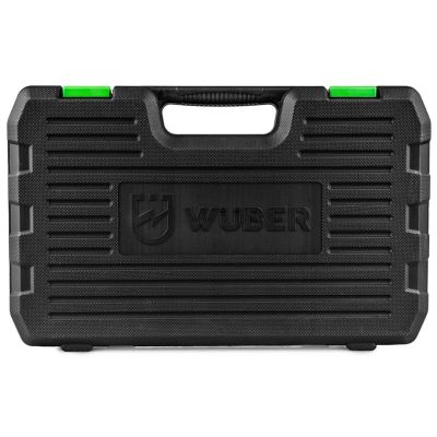 3. 35-Piece Set of Deep Impact Sockets, 1/2", 6-Point, WUBER
