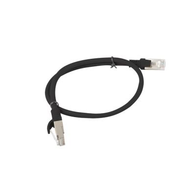 2. UTP patch cord Lanberg PCU5-10CC-0050-BK (RJ45 - RJ45 ; 0.50m; UTP; cat. 5e; black color)