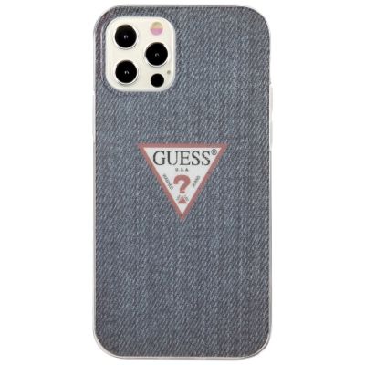 3. Guess GUHCP12LPCUJULDB iPhone 12 Pro Max 6.7" navy/dark blue hardcase Jeans Collection
