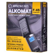 BACscan F-45 breathalyzer 0 - 4% Black