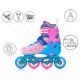 8. Meteor Roller Skates S 30-33 Loky Pink/Blue