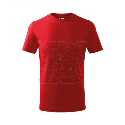 5. Malfini Basic Jr T-shirt MLI-13807 red